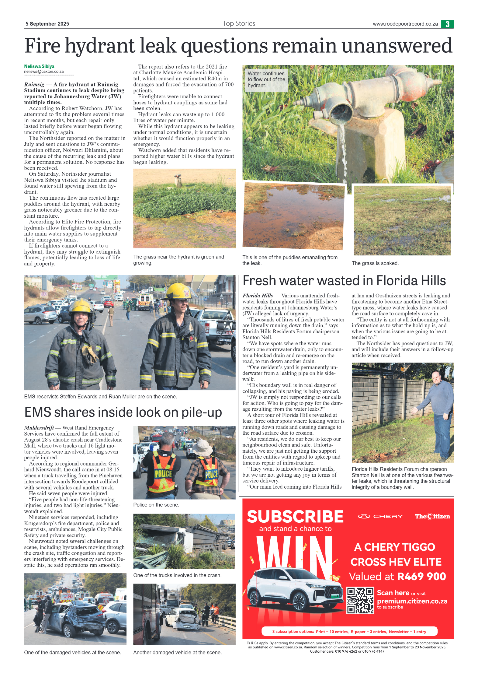 Roodepoort Northsider 5 September 2025 page 3