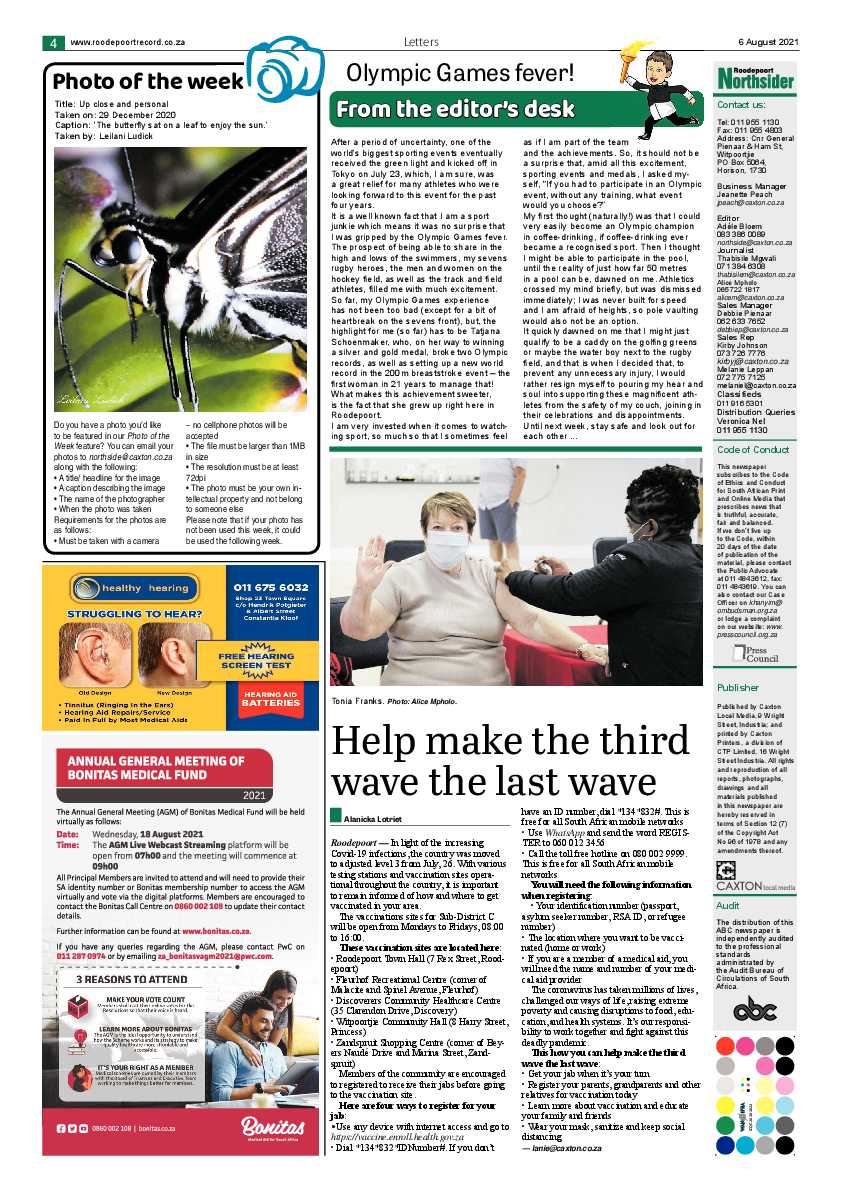 Roodepoort Northsider 6 August 2021 page 4