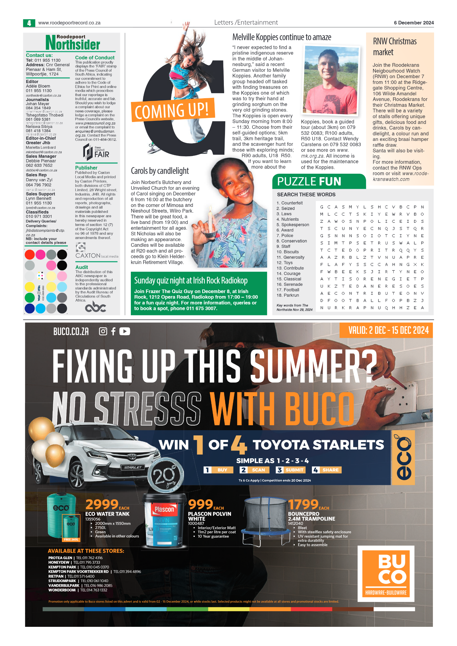 Roodepoort Northsider 6 December 2024 page 4
