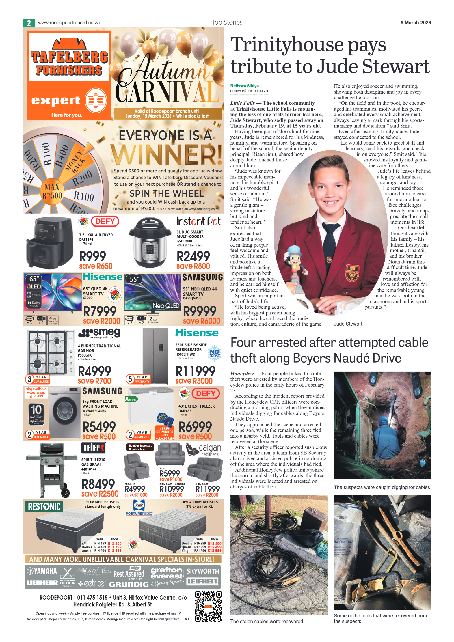 Roodepoort Northsider 6 March 2026 page 2