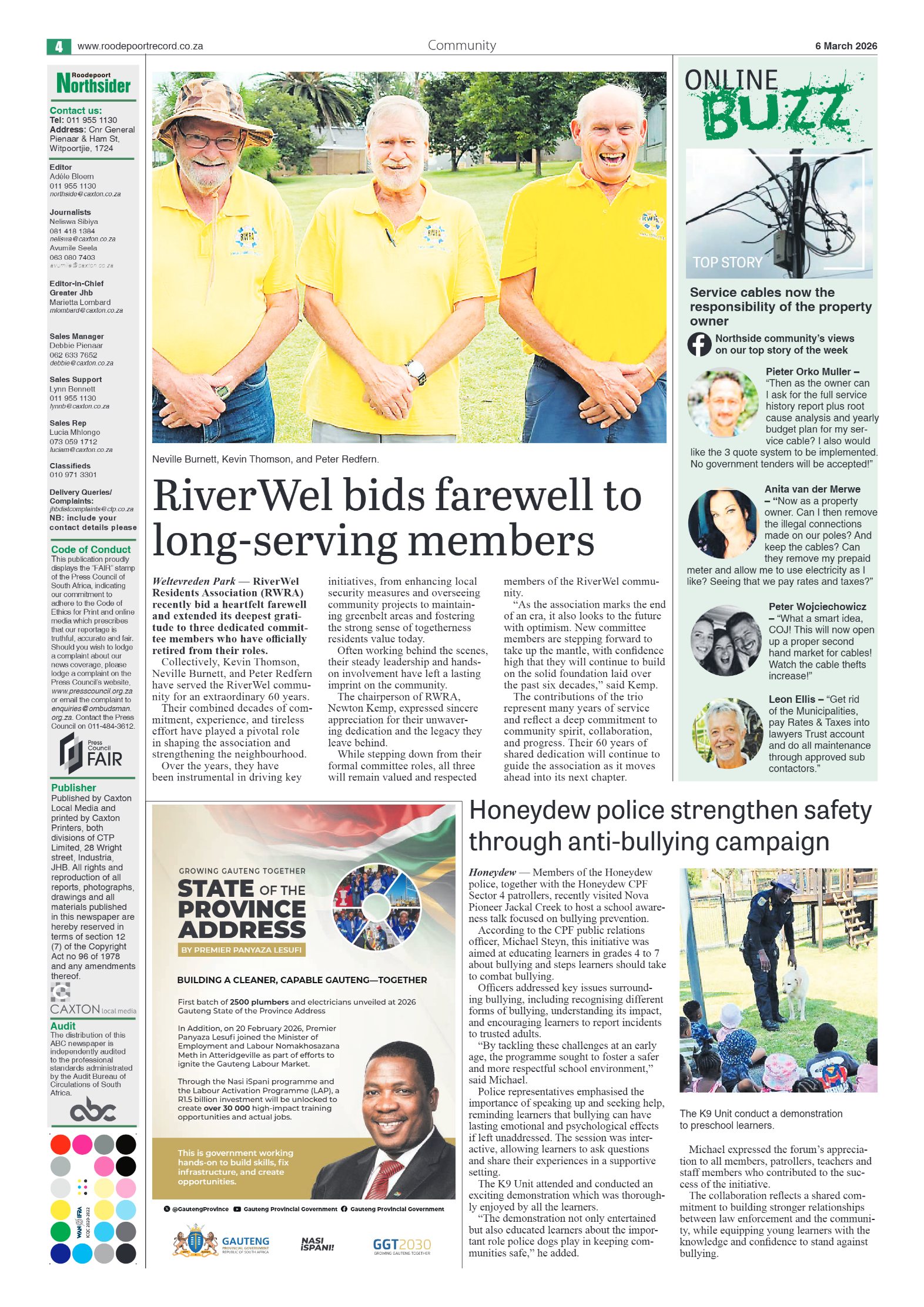 Roodepoort Northsider 6 March 2026 page 4