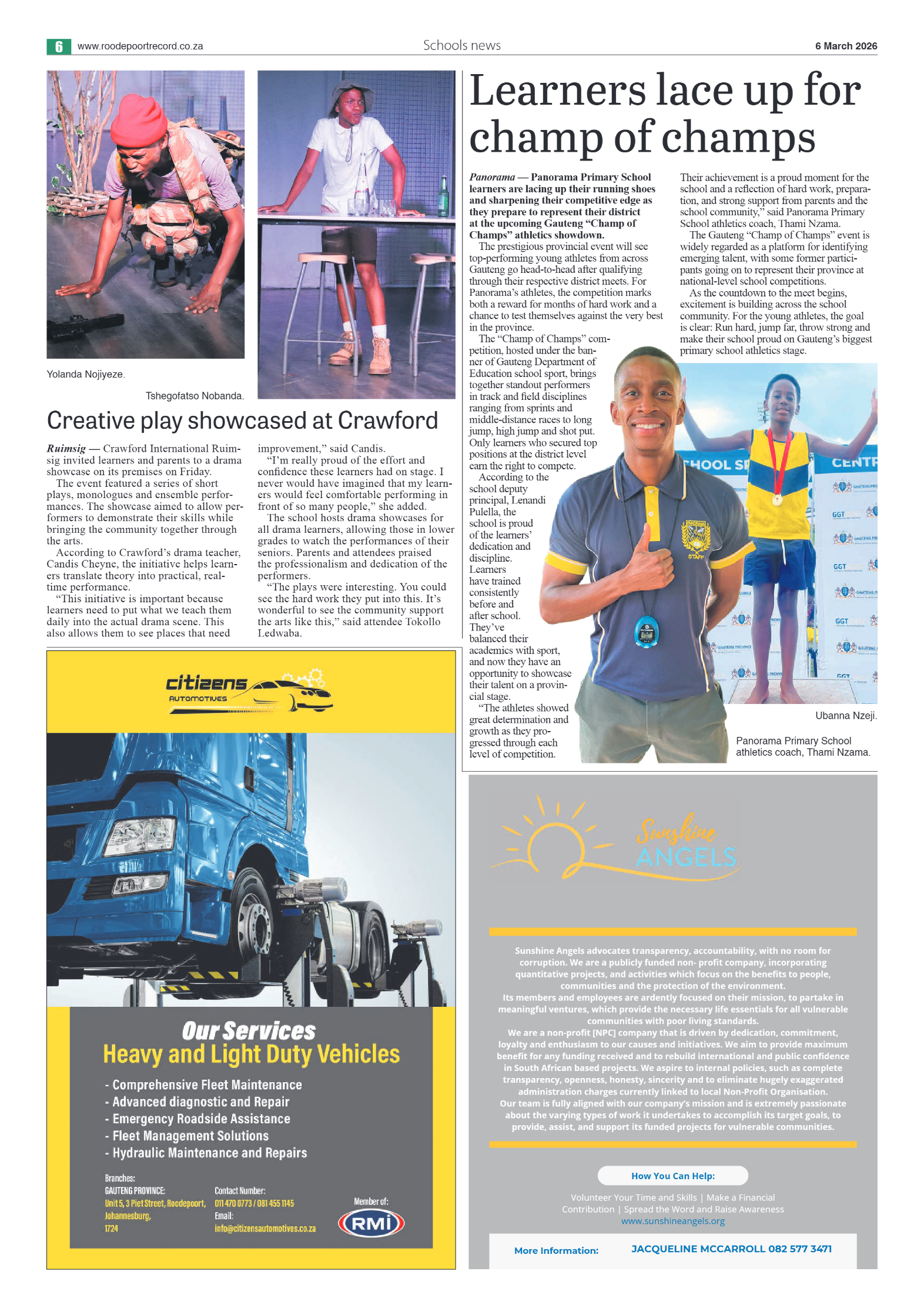 Roodepoort Northsider 6 March 2026 page 6