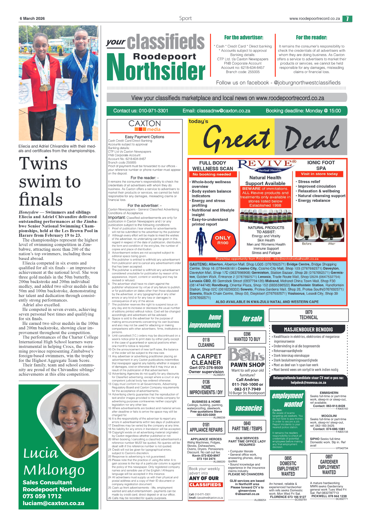 Roodepoort Northsider 6 March 2026 page 7