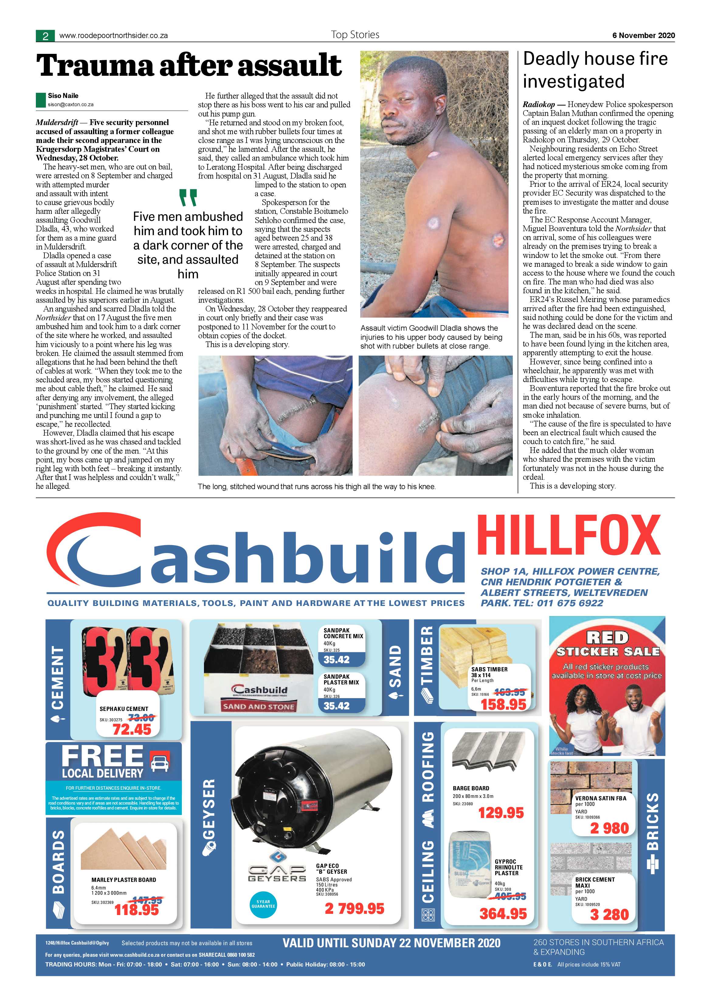 Roodepoort Northsider 6 November 2020 page 2