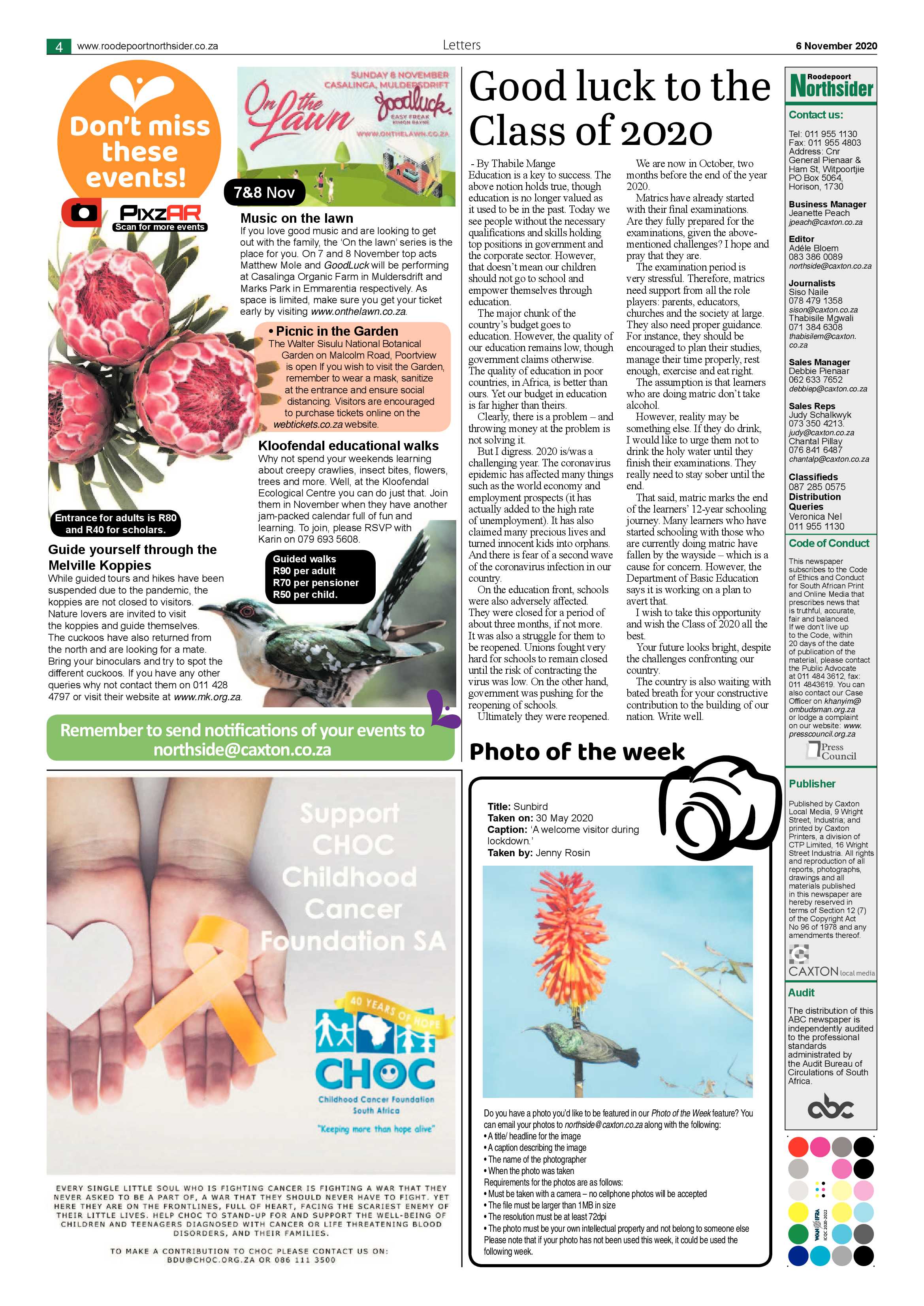 Roodepoort Northsider 6 November 2020 page 4