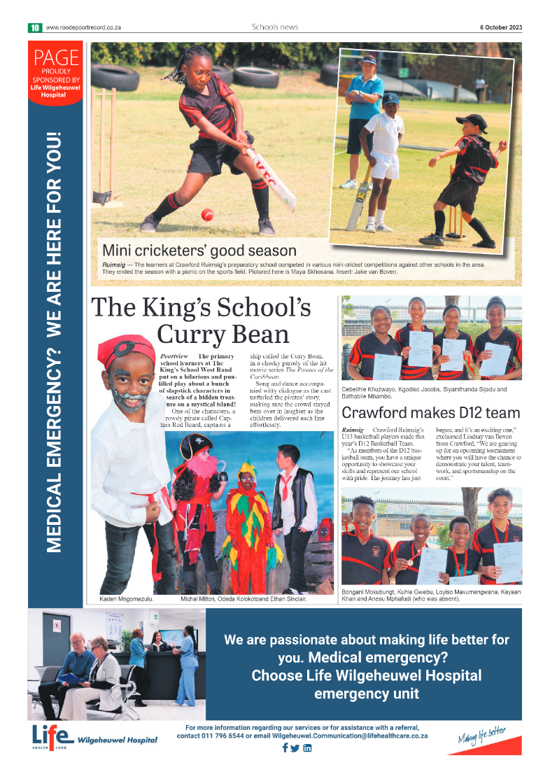 Roodepoort Northsider 6 October 2023 page 10