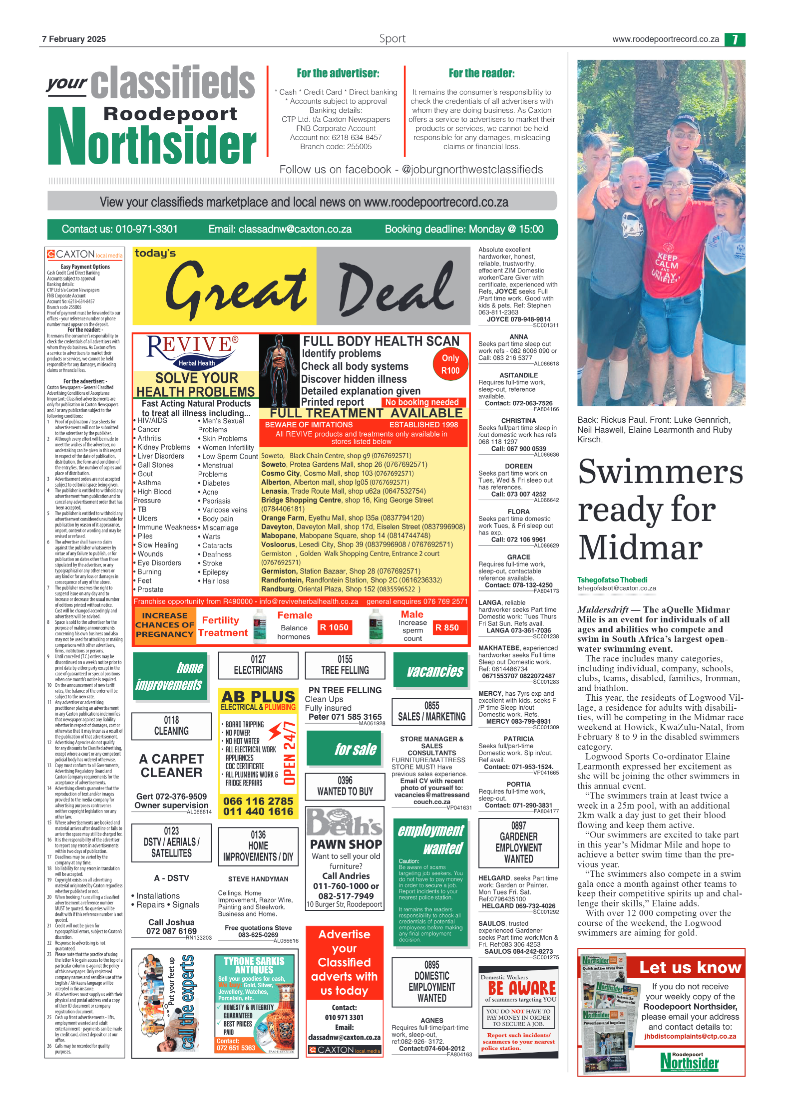 Roodepoort Northsider 7 February 2025 page 7