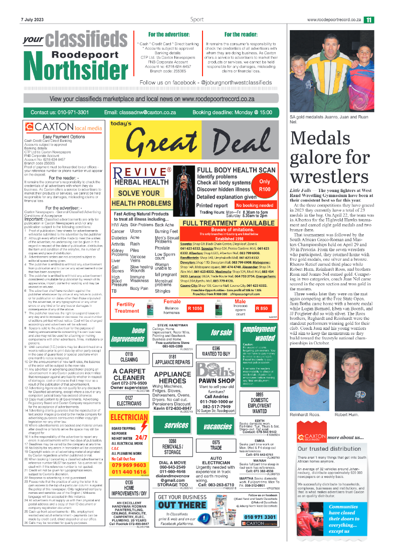 Roodepoort Northsider 7 July 2023 page 11