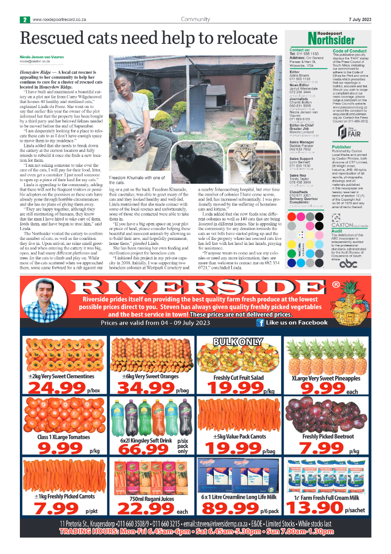 Roodepoort Northsider 7 July 2023 page 2