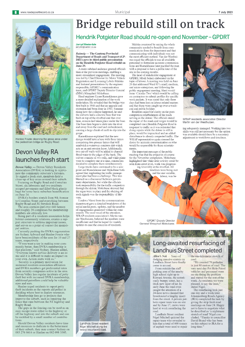 Roodepoort Northsider 7 July 2023 page 8