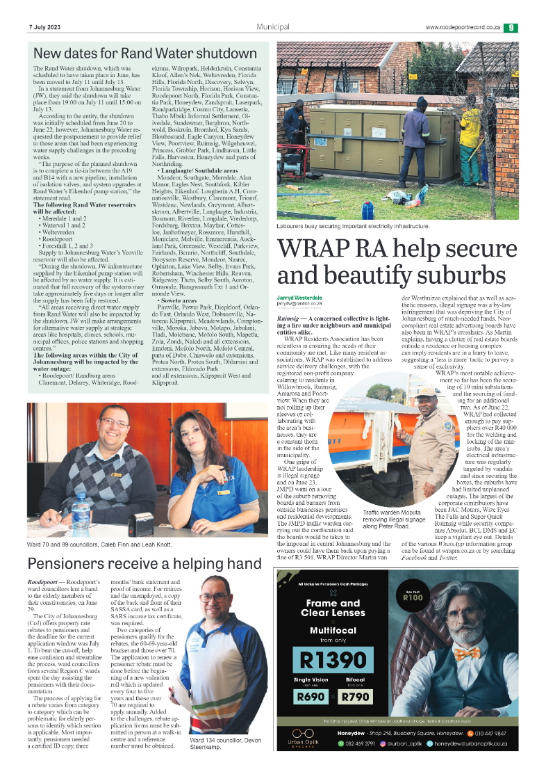 Roodepoort Northsider 7 July 2023 page 9