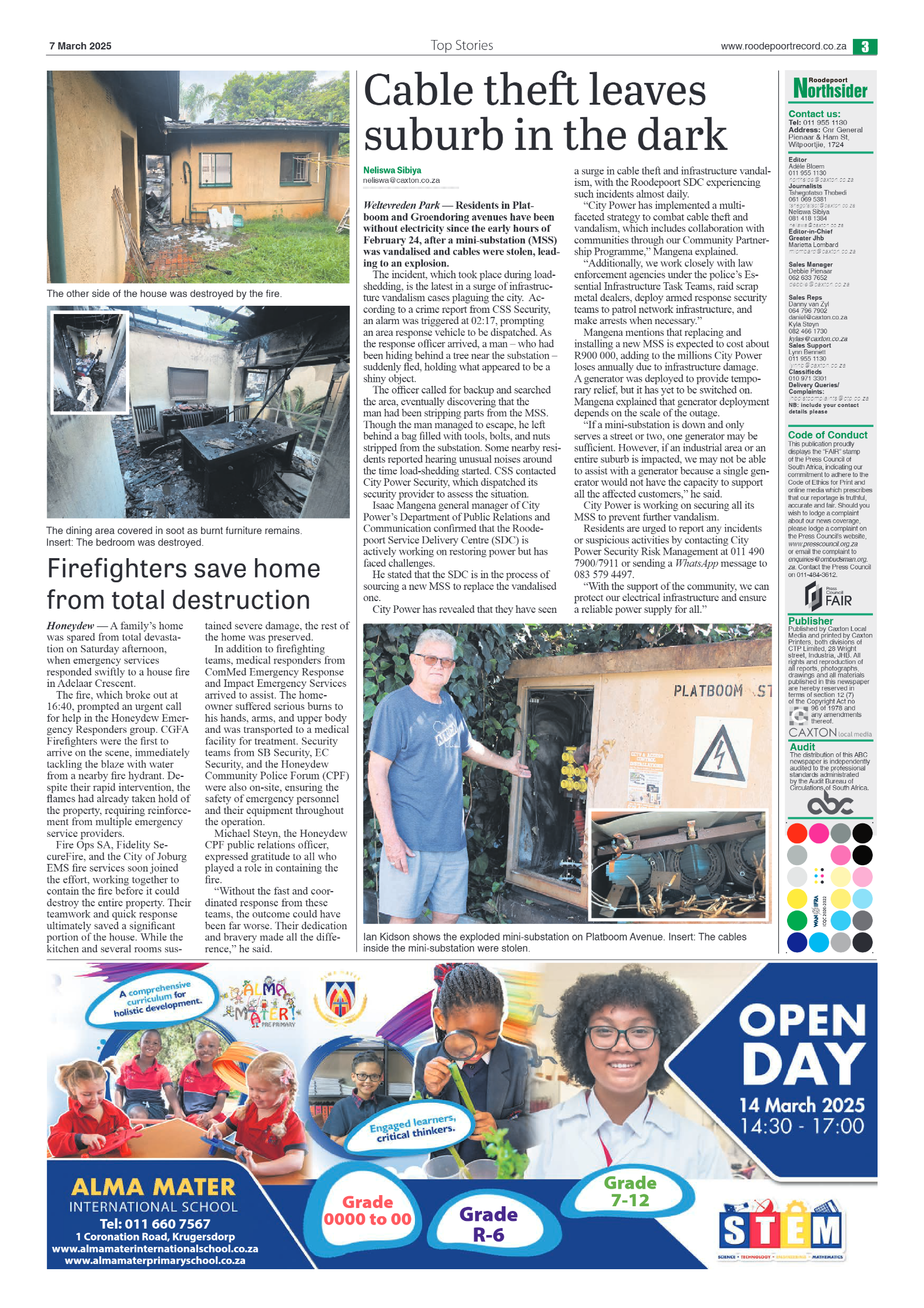 Roodepoort Northsider 7 March 2025 page 3