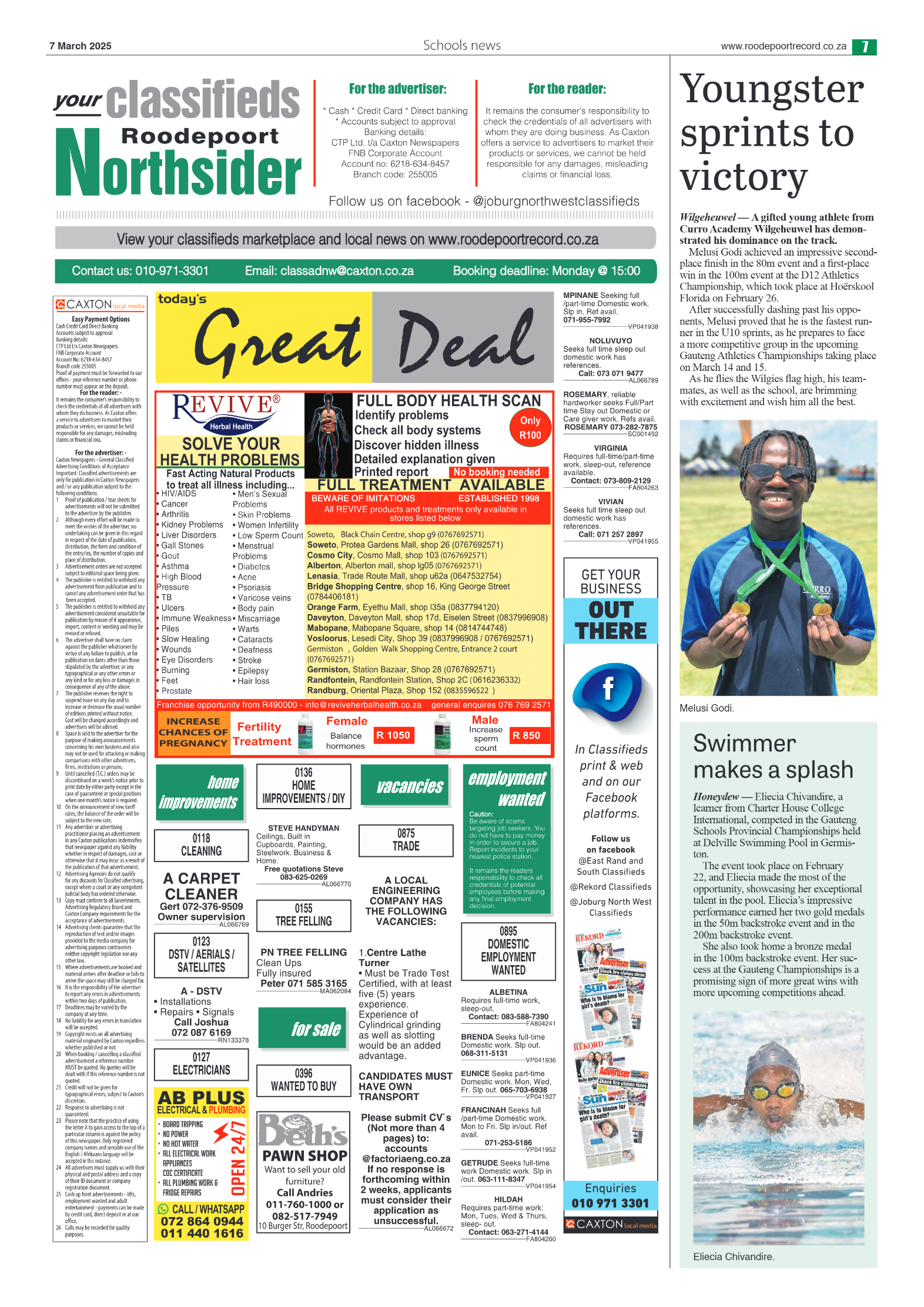 Roodepoort Northsider 7 March 2025 page 7