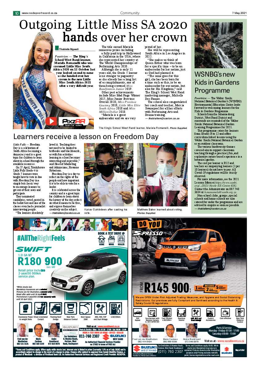 Roodepoort Northsider 7 May 2021 page 10
