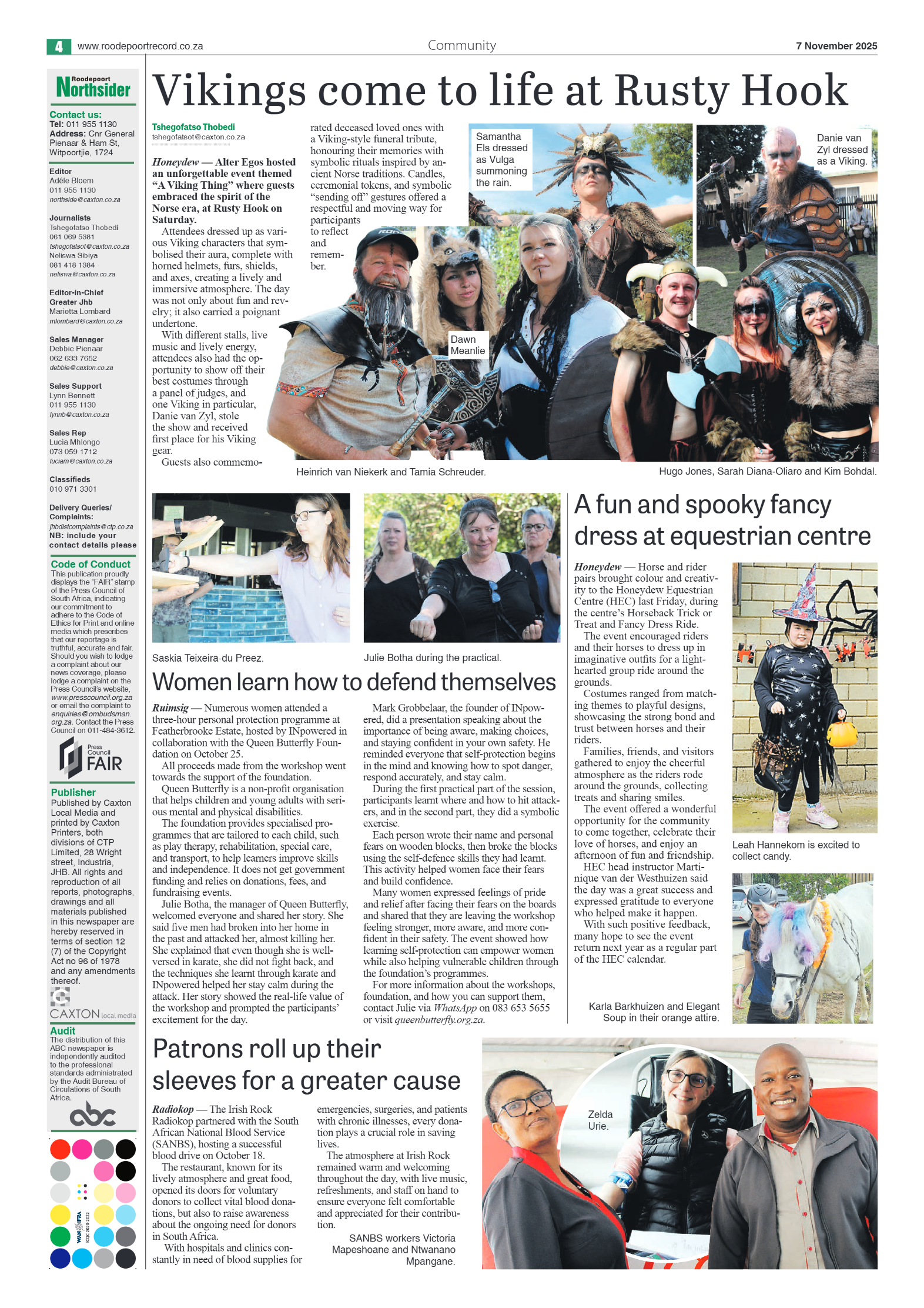 Roodepoort Northsider 7 November 2025 page 4