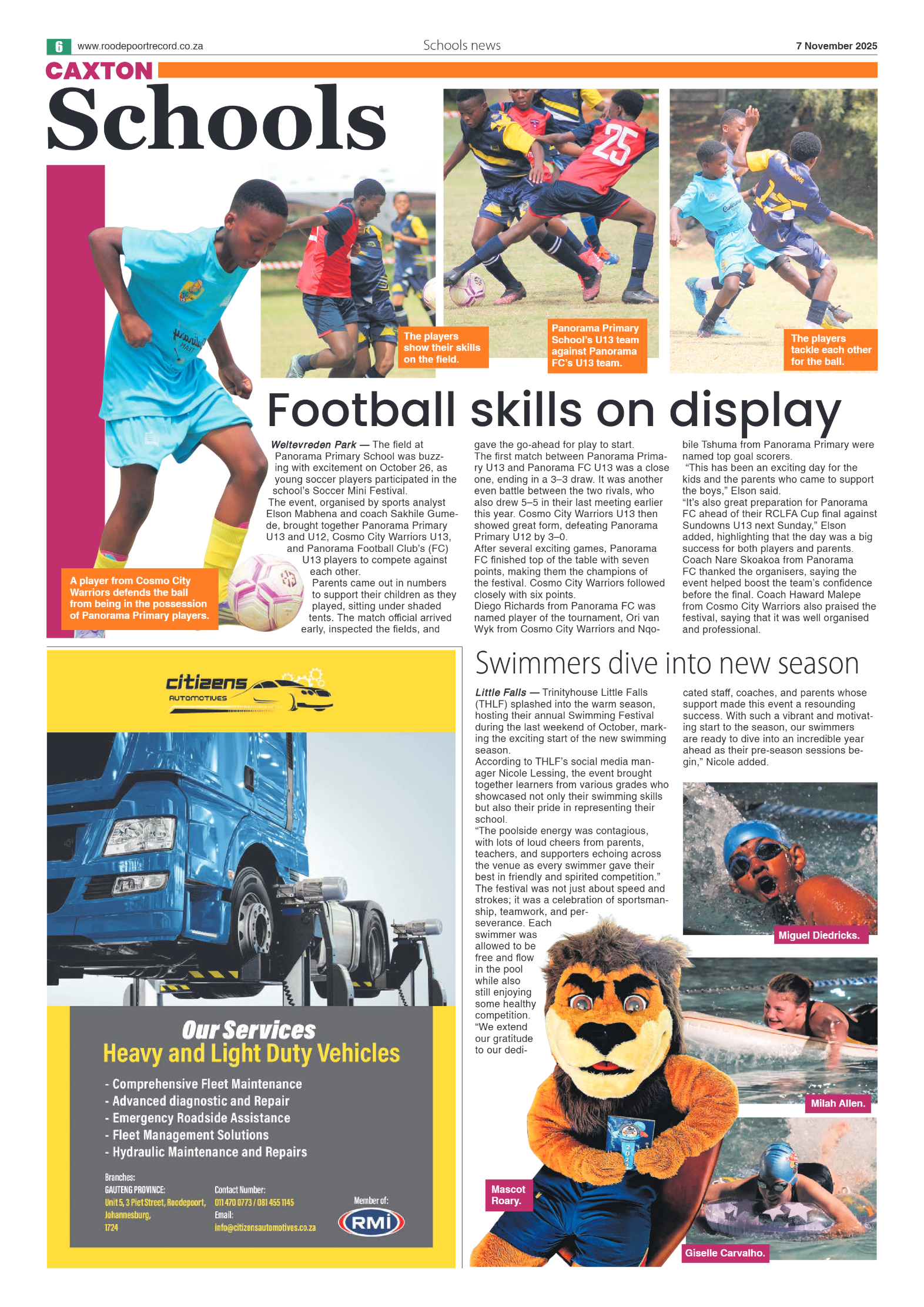 Roodepoort Northsider 7 November 2025 page 6