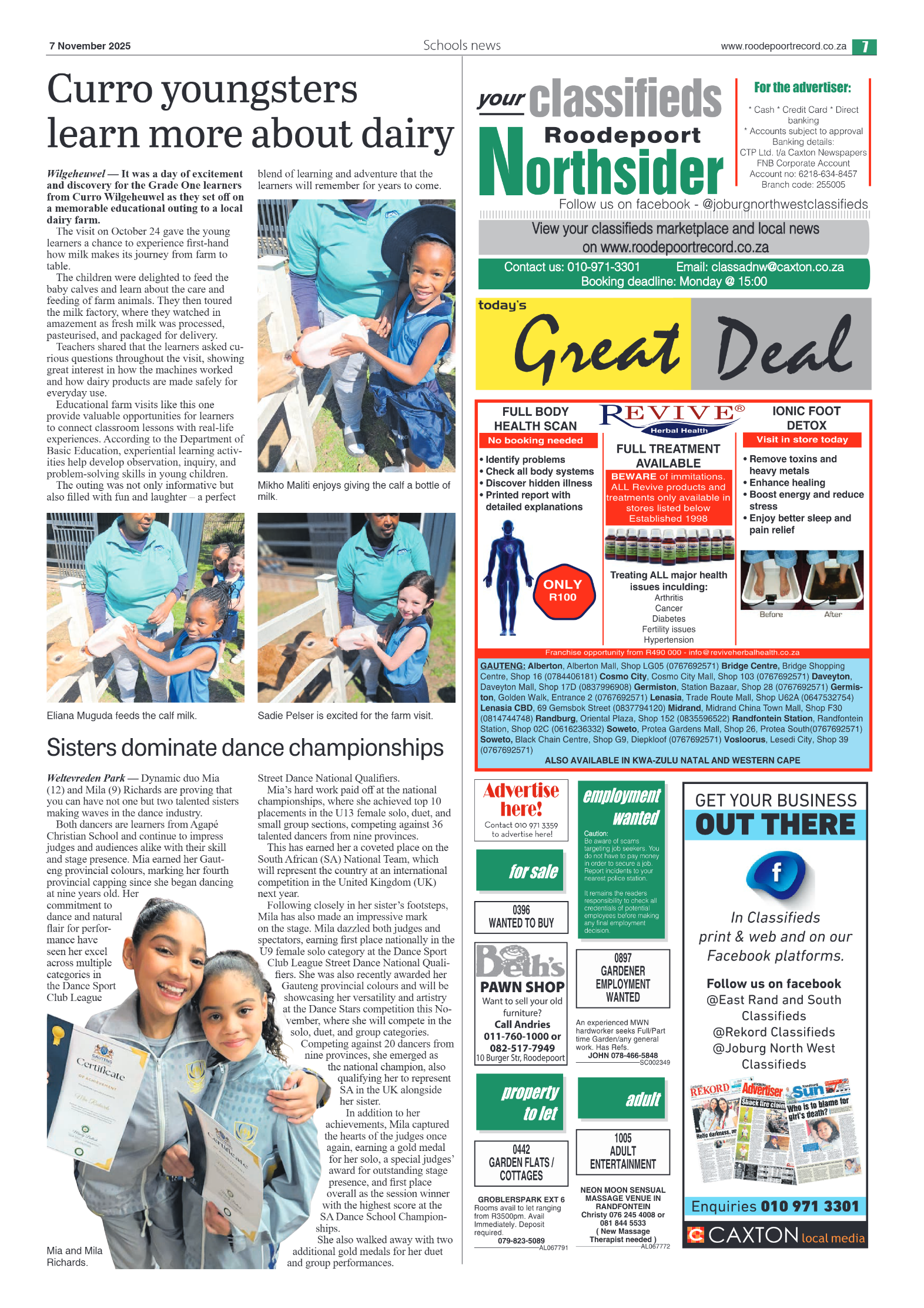 Roodepoort Northsider 7 November 2025 page 7
