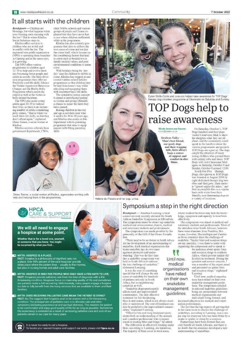 Roodepoort Northsider 7 October 2022 page 10