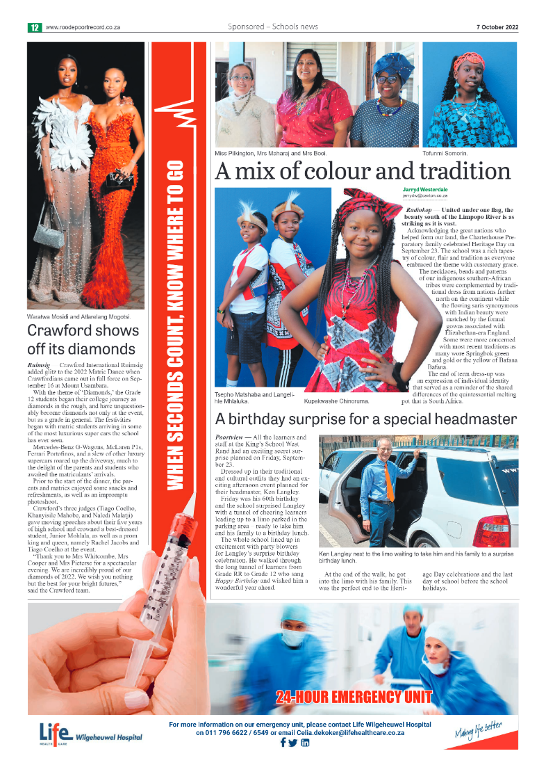 Roodepoort Northsider 7 October 2022 page 12