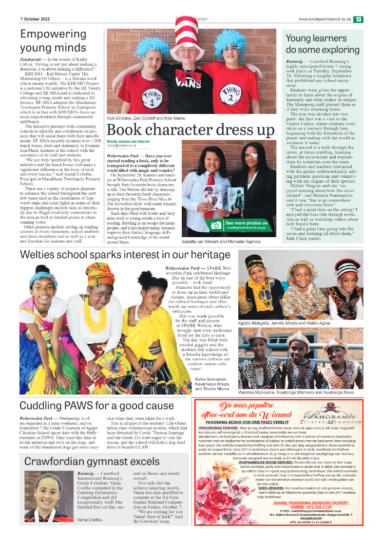 Roodepoort Northsider 7 October 2022 page 13