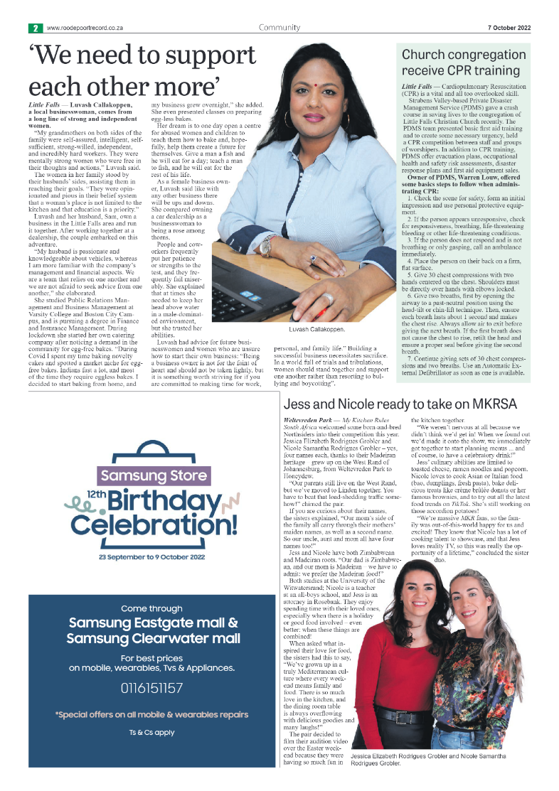 Roodepoort Northsider 7 October 2022 page 2
