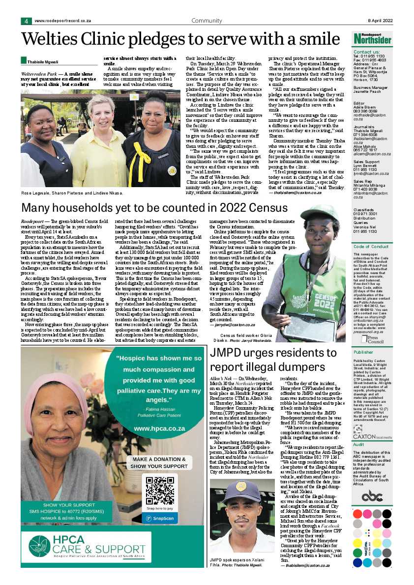 Roodepoort Northsider 8 April 2022 page 4