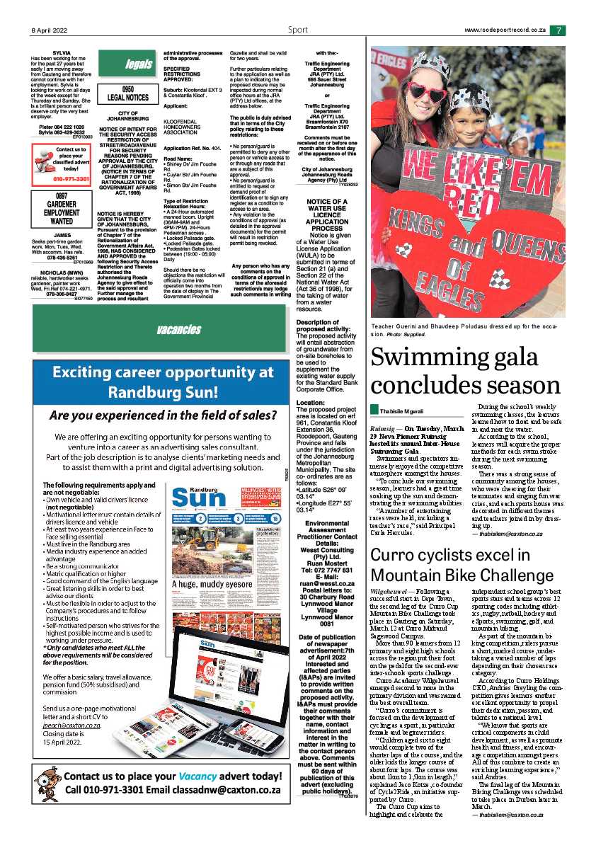 Roodepoort Northsider 8 April 2022 page 7