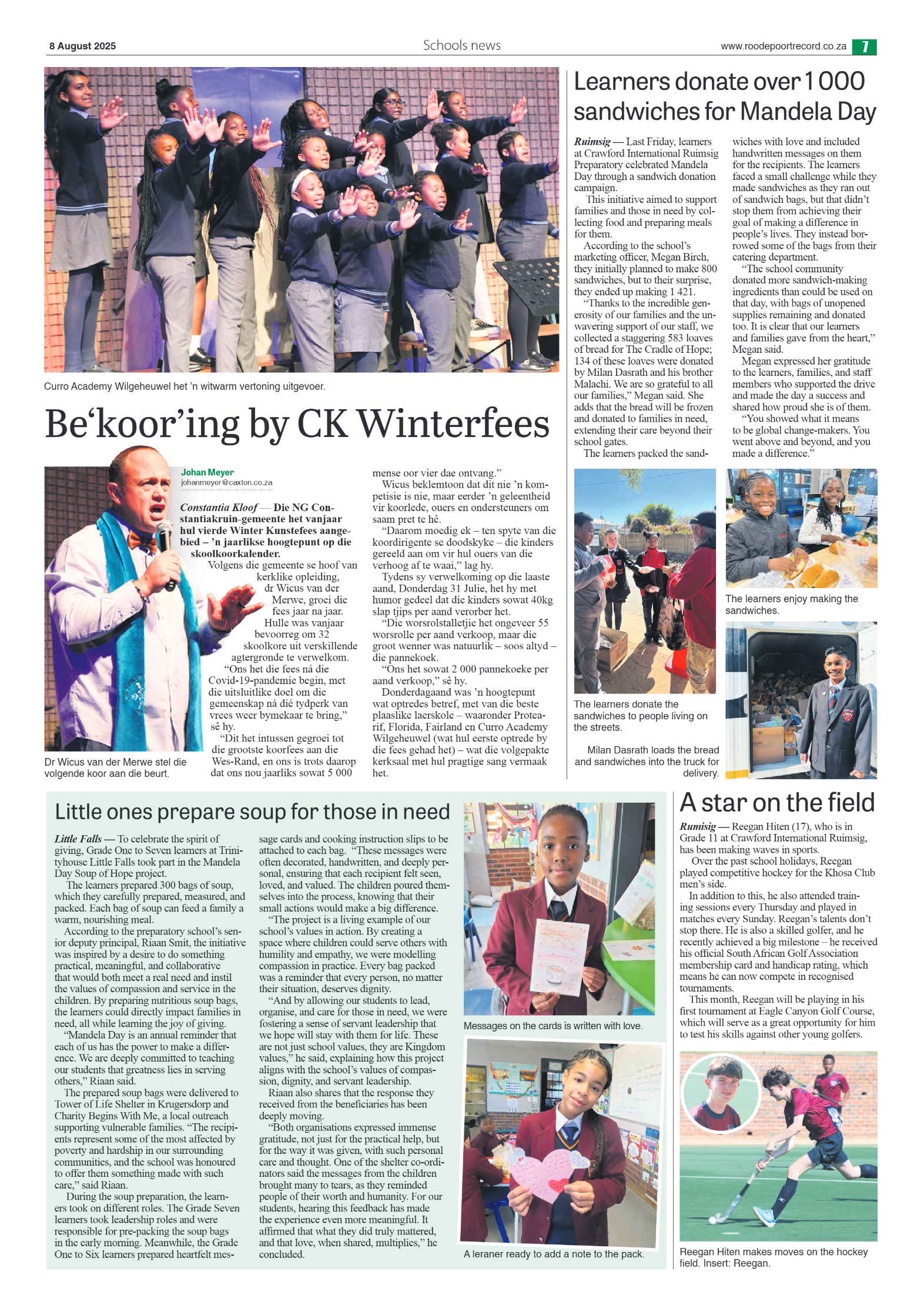 Roodepoort Northsider 8 August 2025 page 7