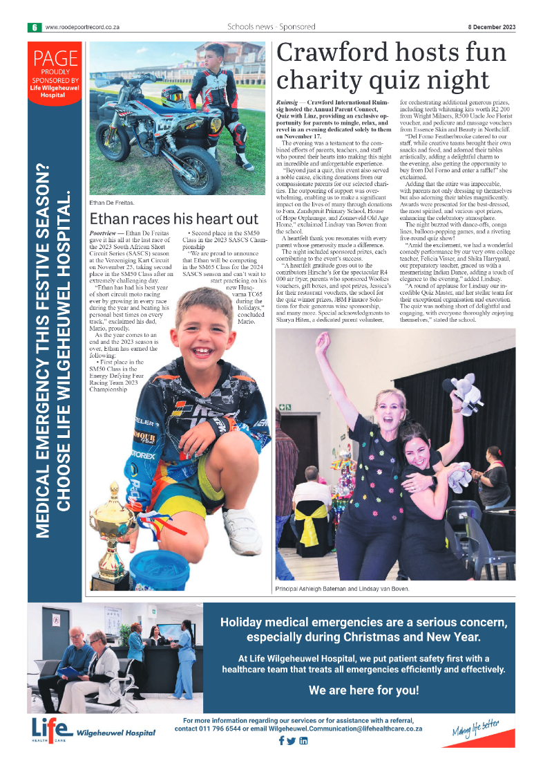 Roodepoort Northsider 8 December 2023 page 6