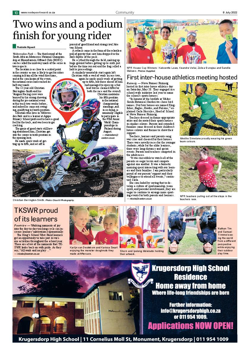 Roodepoort Northsider 8 July 2022 page 10