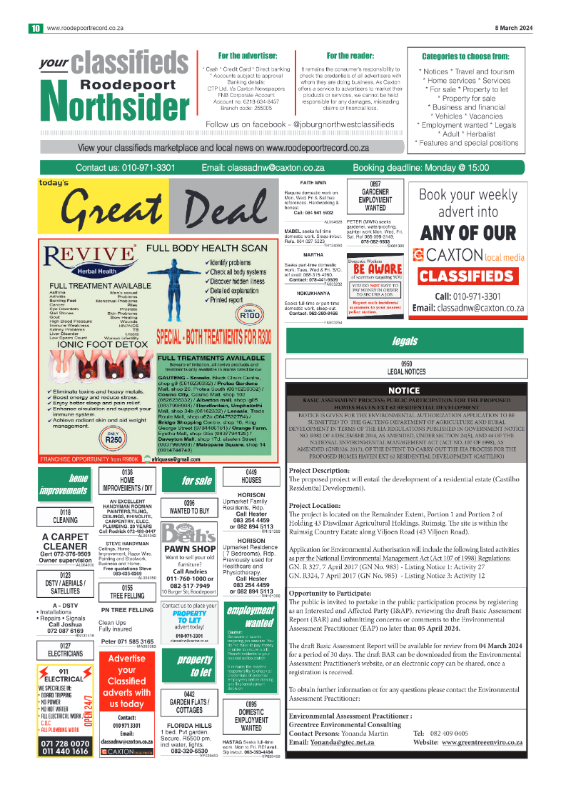 Roodepoort Northsider 8 March 2024 page 10