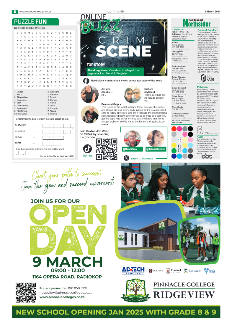 Roodepoort Northsider 8 March 2024 page 6