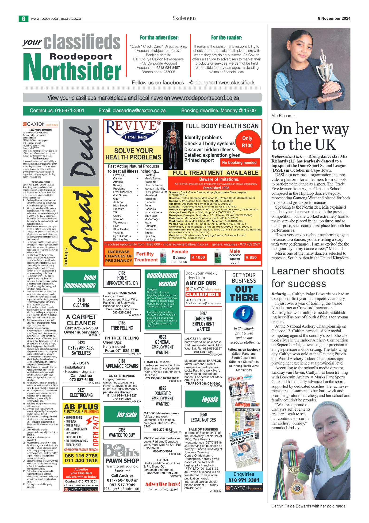 Roodepoort Northsider 8 November 2024 page 6