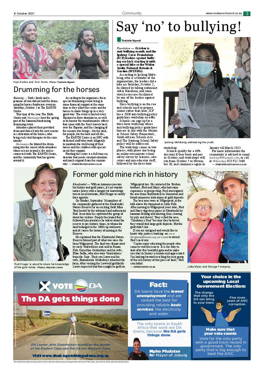 Roodepoort Northsider 8 October 2021 page 3