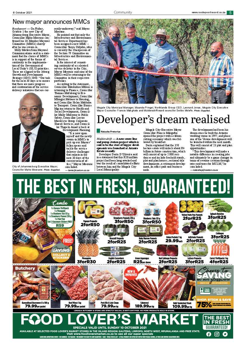 Roodepoort Northsider 8 October 2021 page 5
