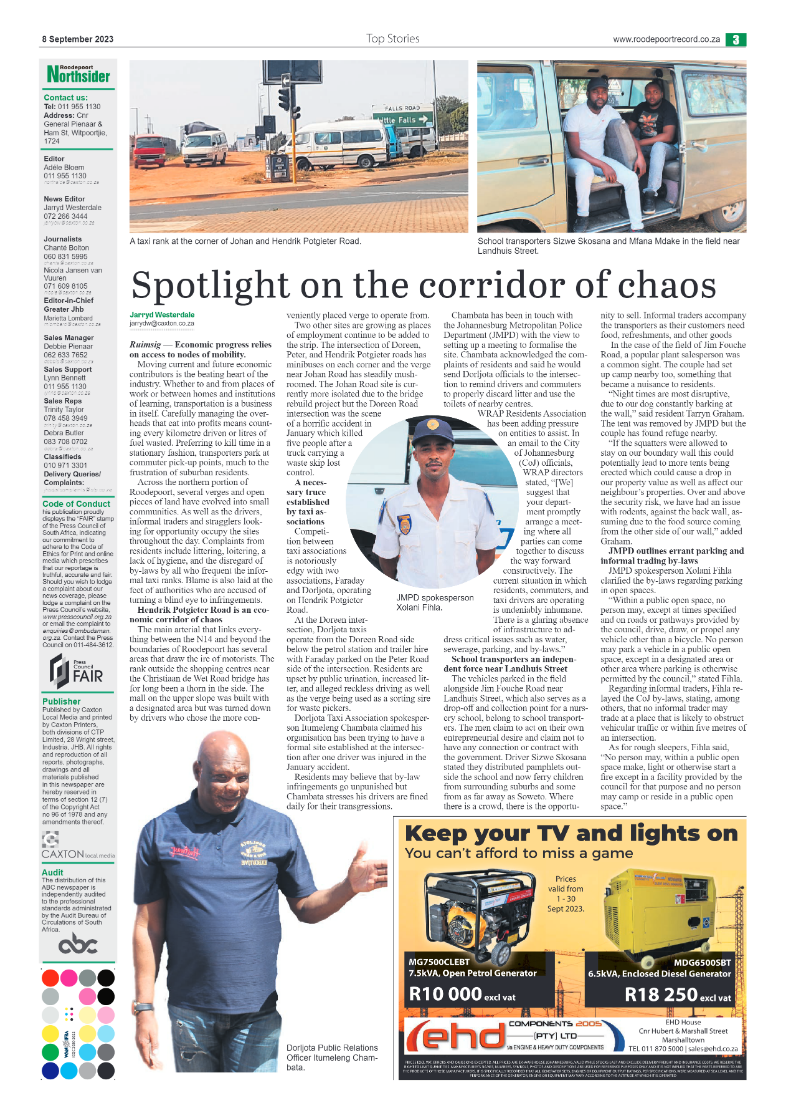 Roodepoort Northsider 8 September 2023 page 3