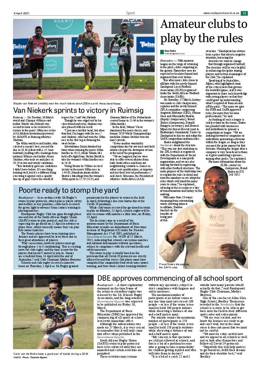 Roodepoort Northsider 9 April 2021 page 11
