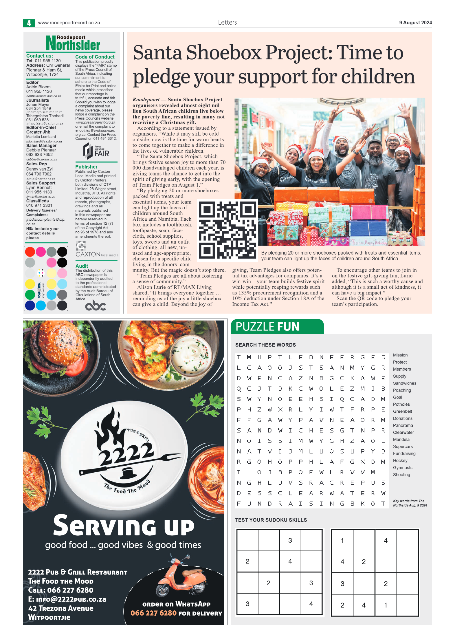Roodepoort Northsider 9 August 2024 page 4
