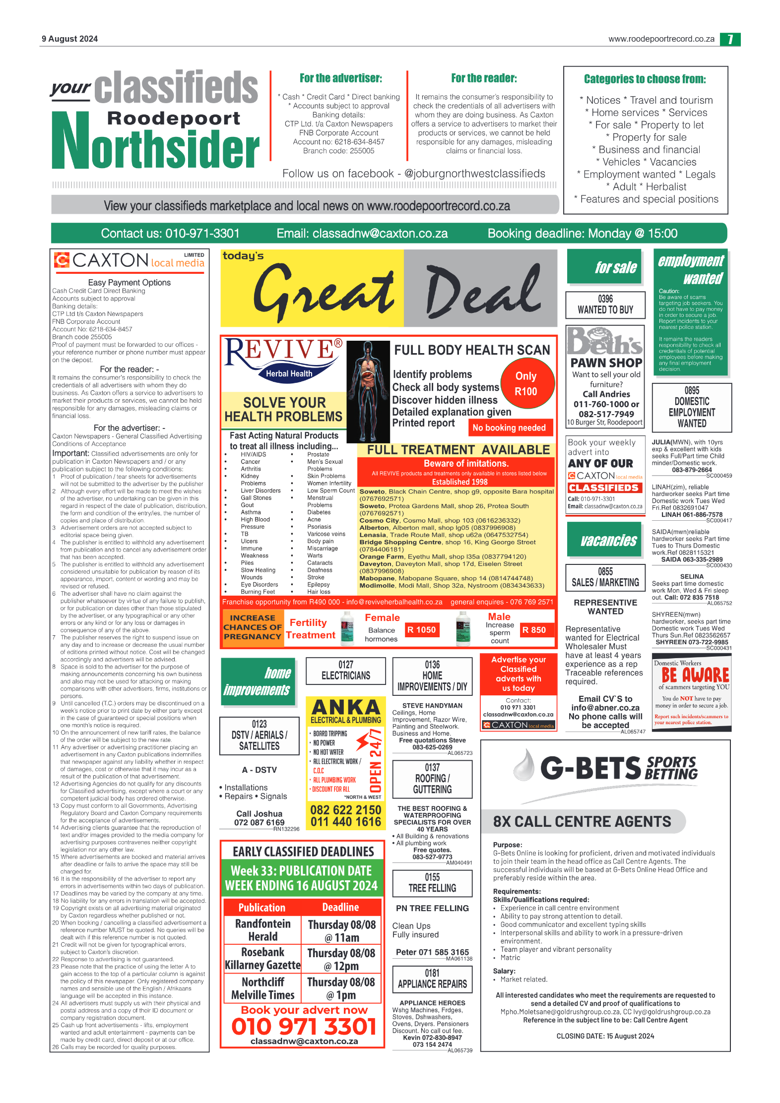 Roodepoort Northsider 9 August 2024 page 7