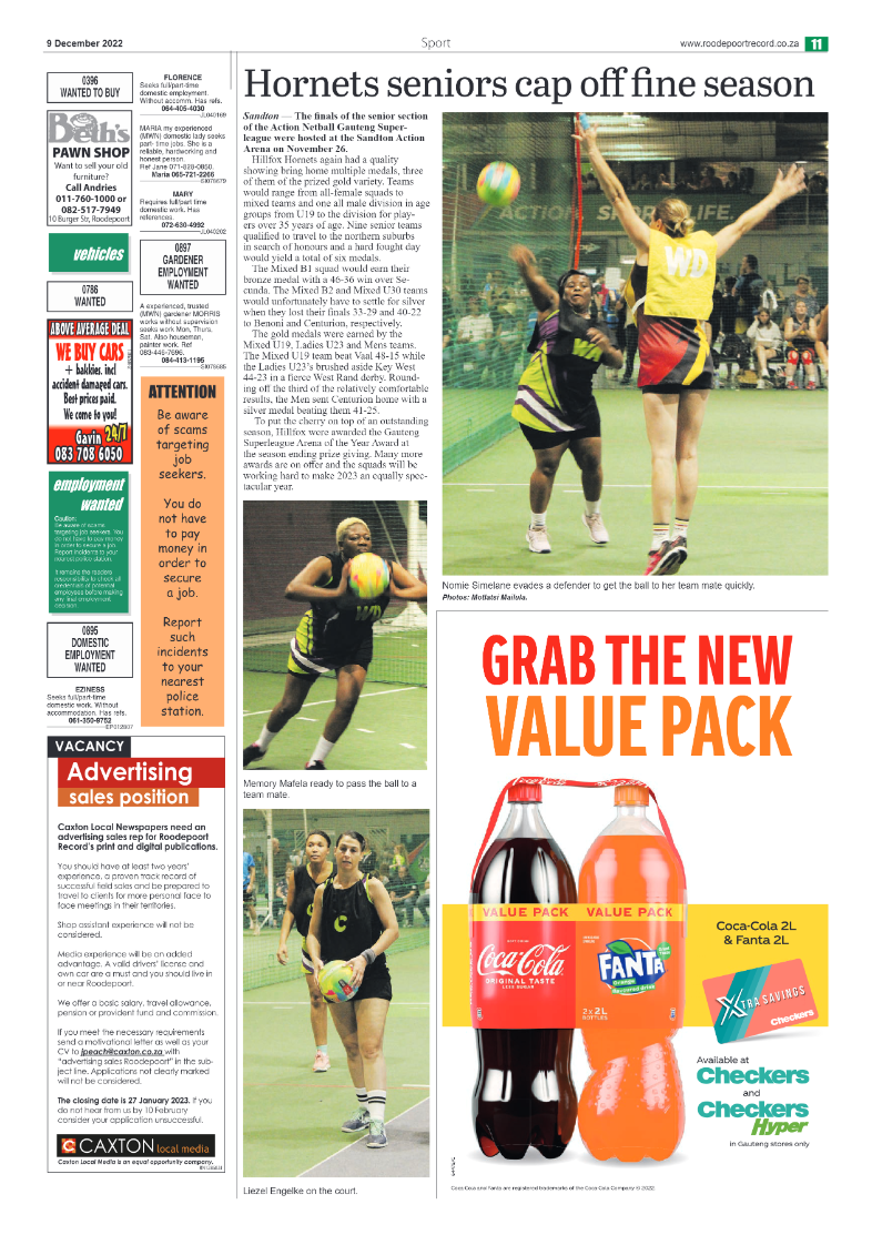 Roodepoort Northsider 9 December 2022 page 11