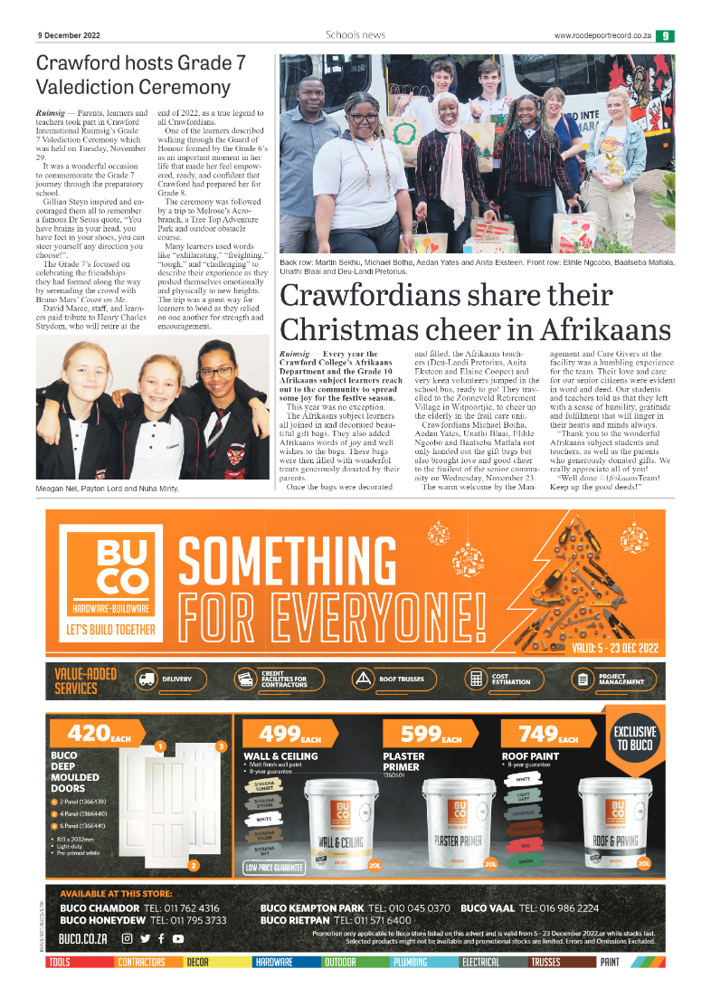 Roodepoort Northsider 9 December 2022 page 9