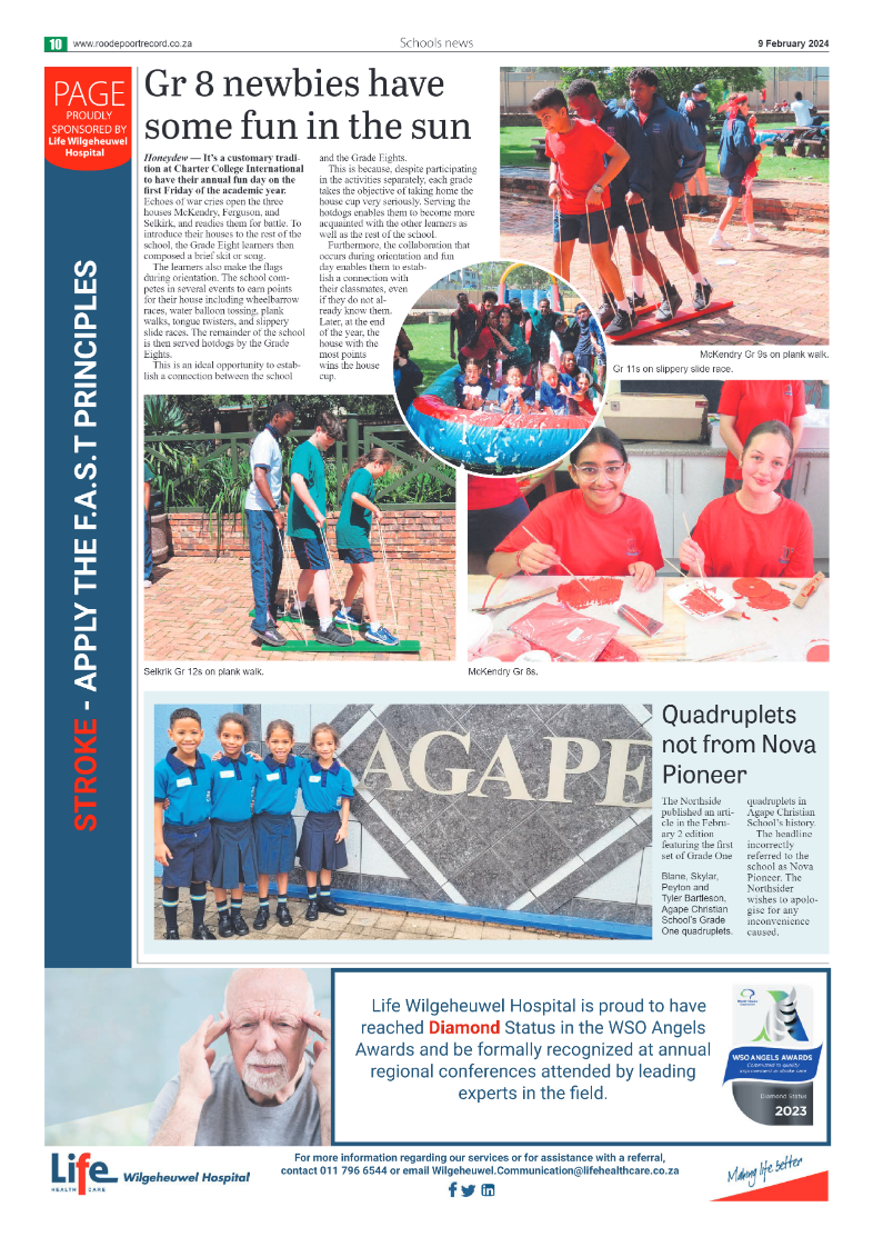 Roodepoort Northsider 9 February 2024 page 10