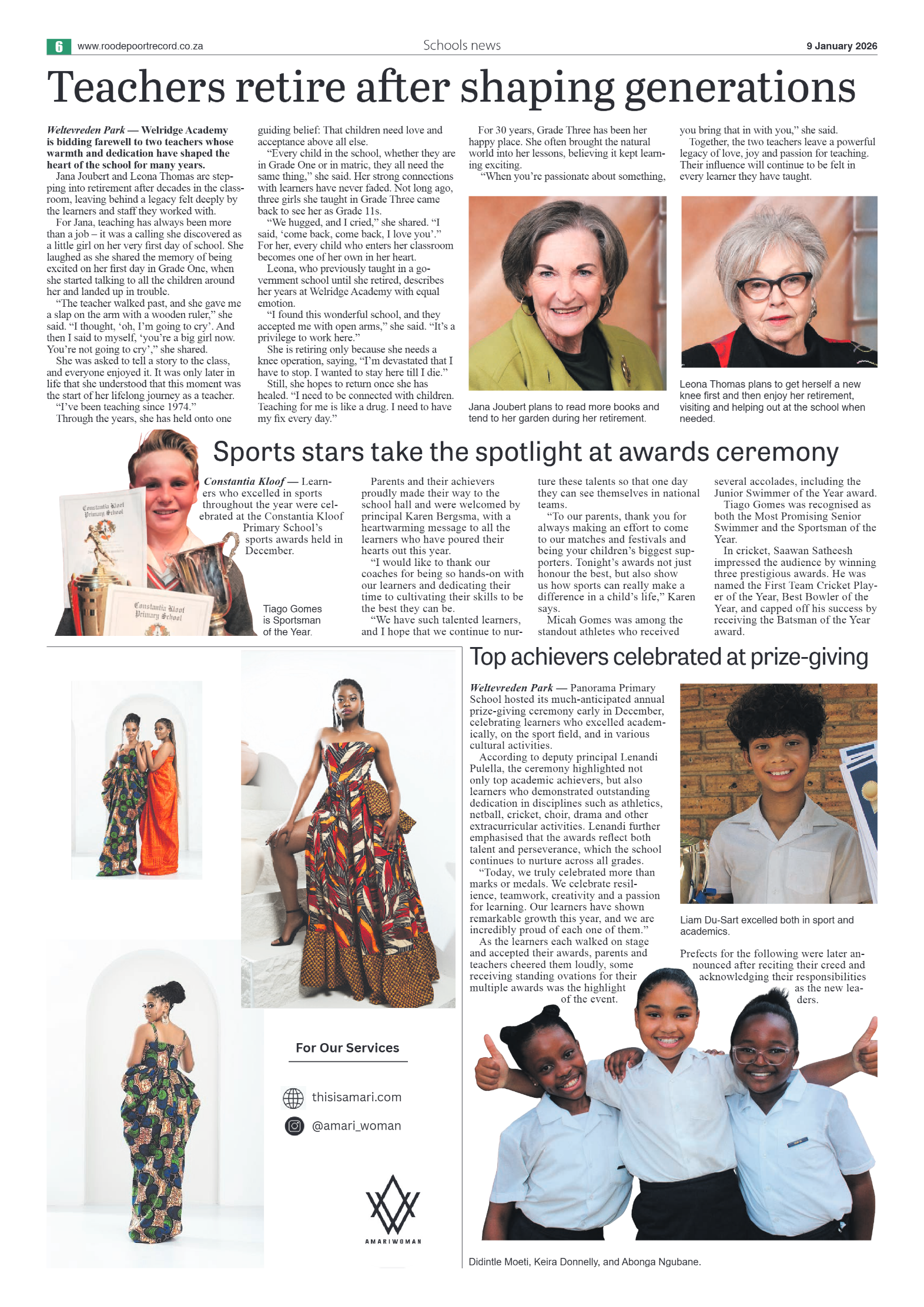 Roodepoort Northsider 9 January 2026 page 6