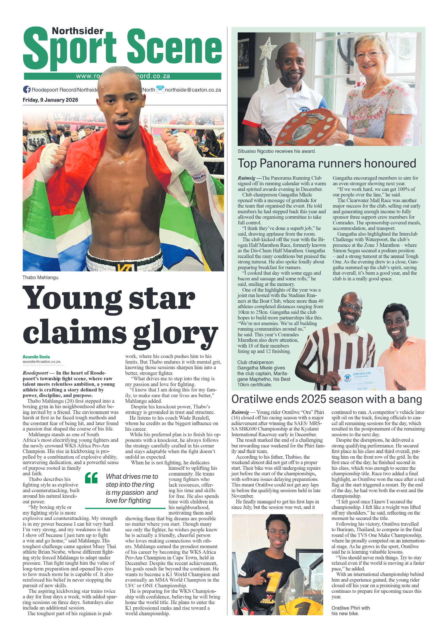 Roodepoort Northsider 9 January 2026 page 8
