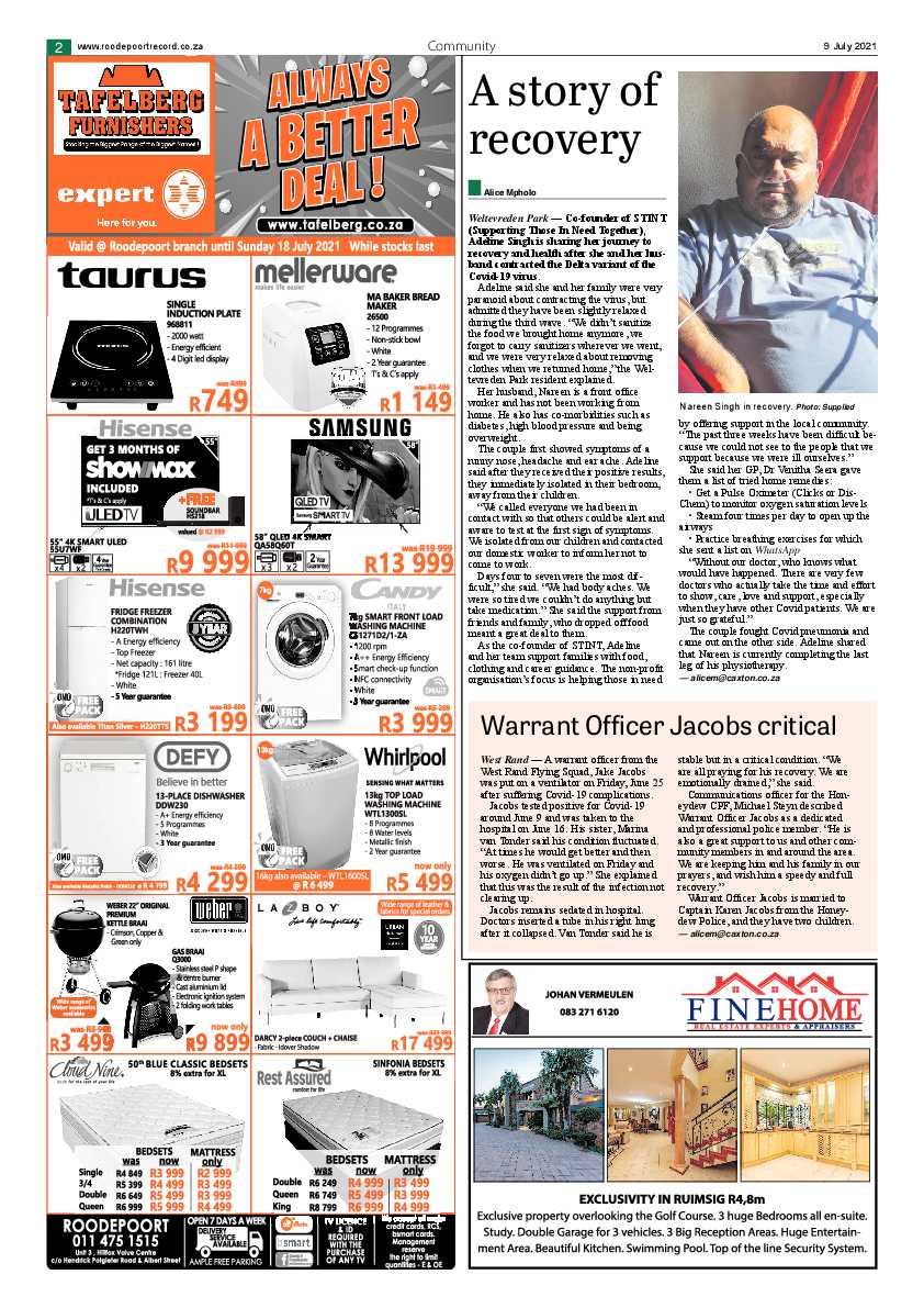 Roodepoort Northsider 9 July 2021 page 2