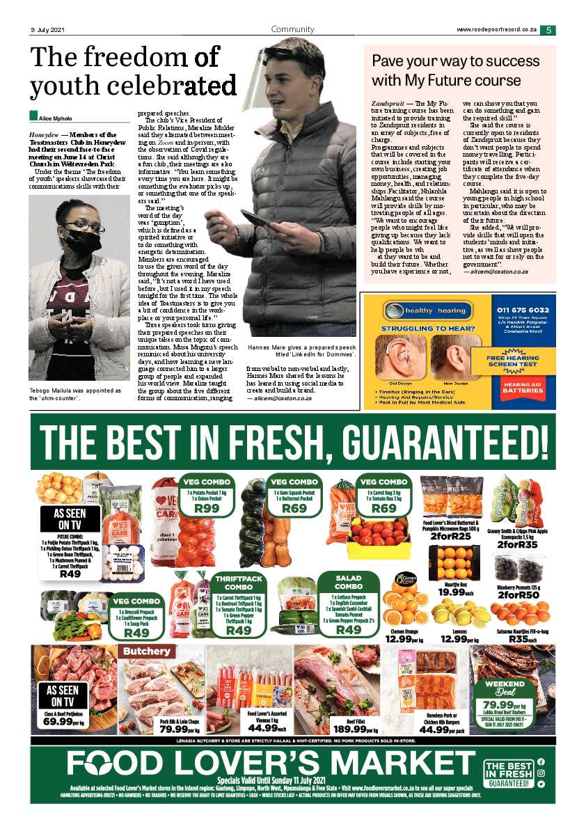 Roodepoort Northsider 9 July 2021 page 5