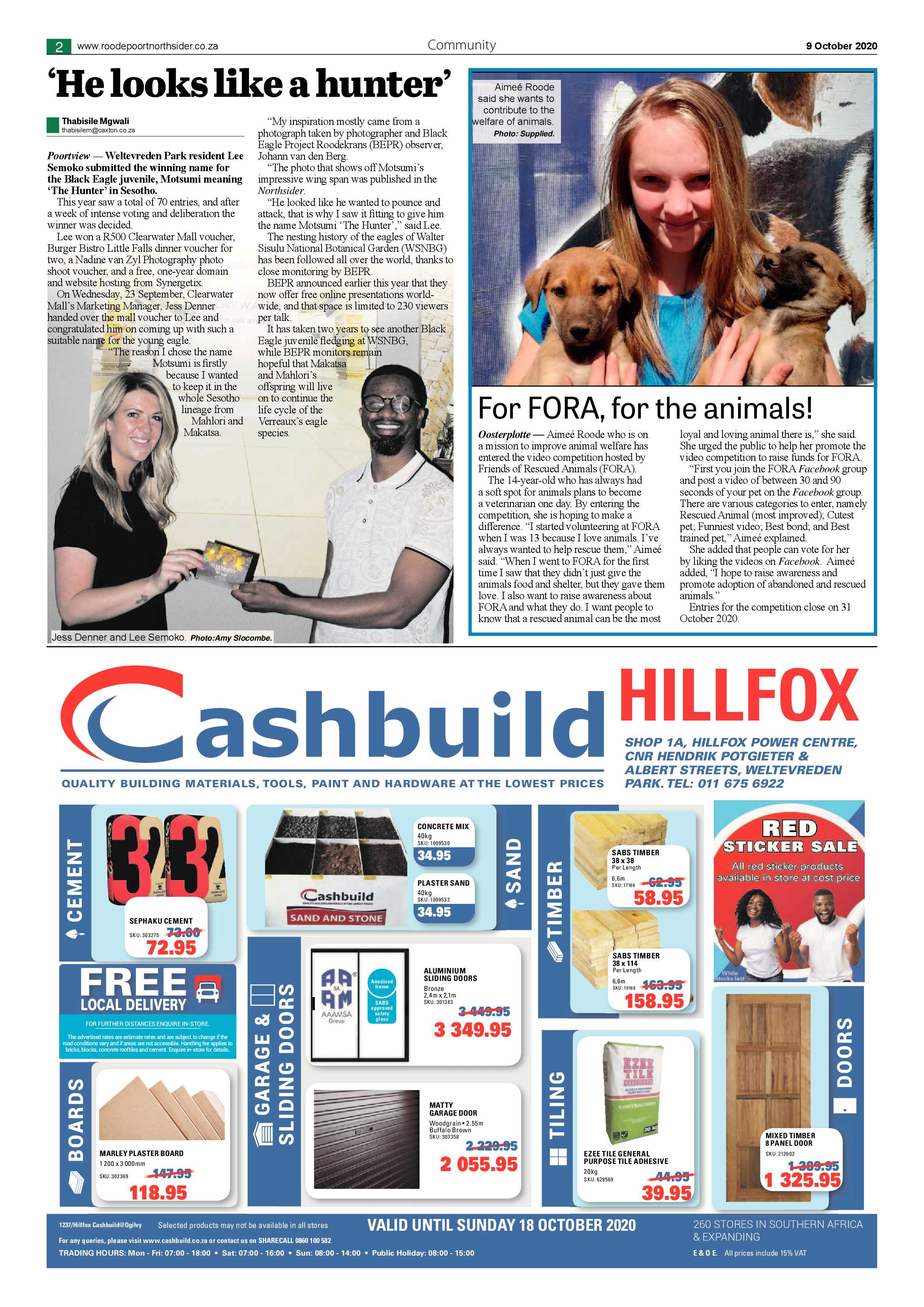 Roodepoort Northsider 9 October 2020 page 2