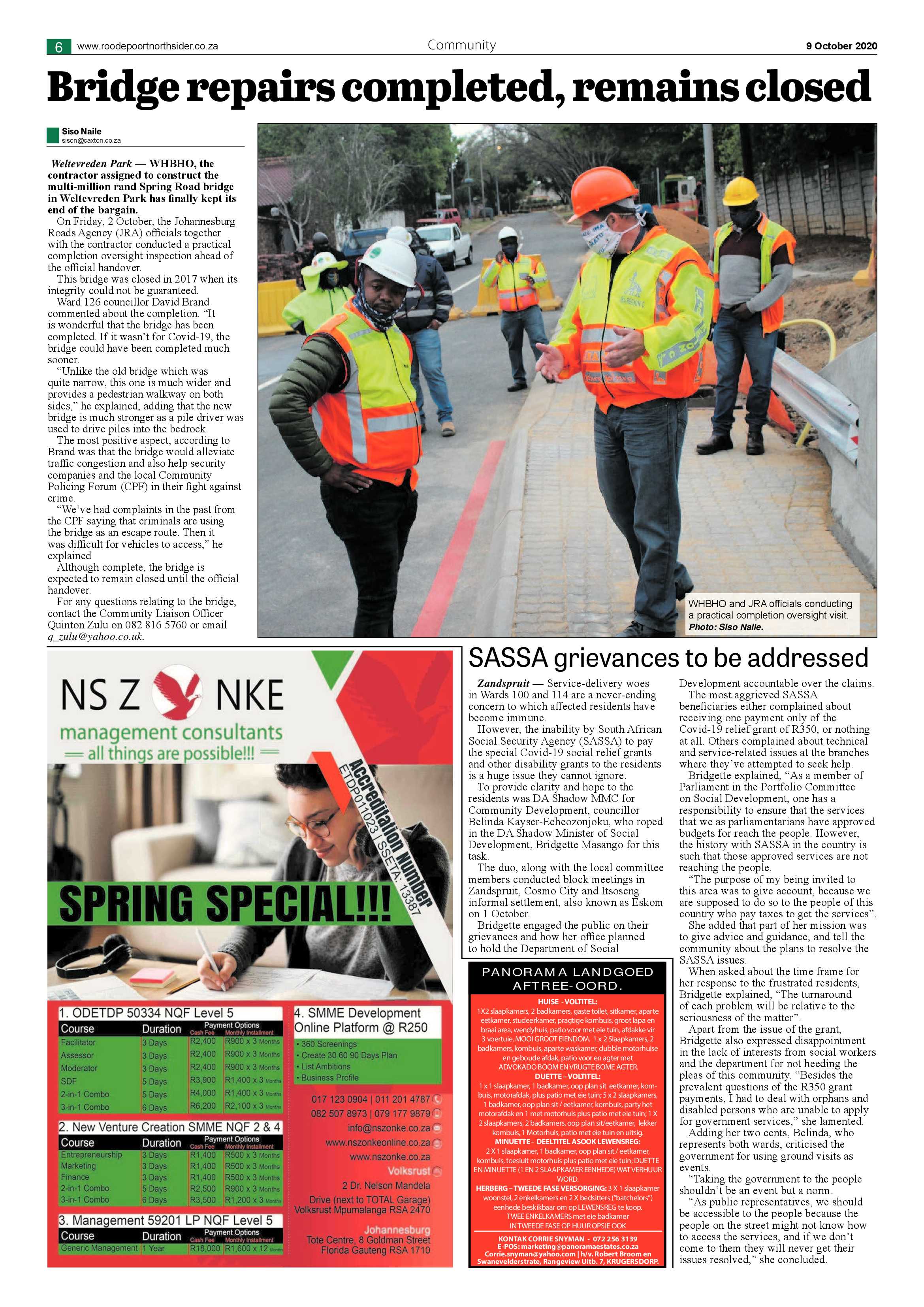 Roodepoort Northsider 9 October 2020 page 6