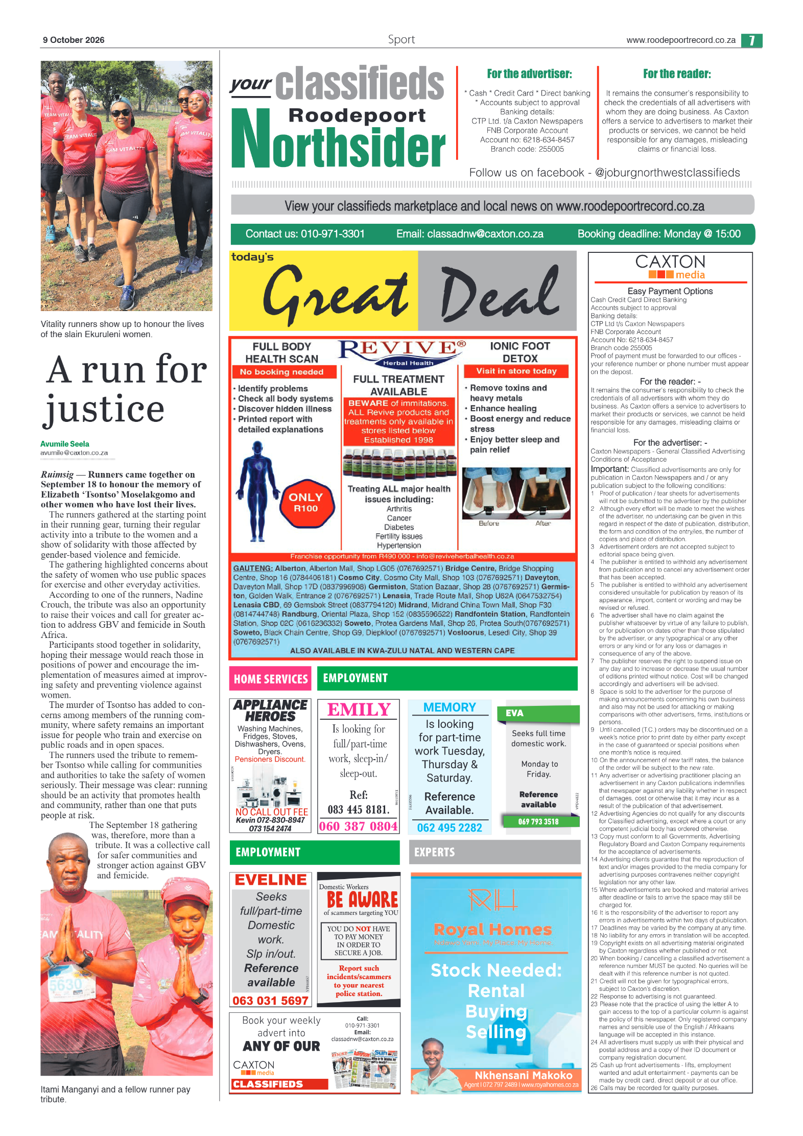 Roodepoort Northsider 9 October 2026 page 9