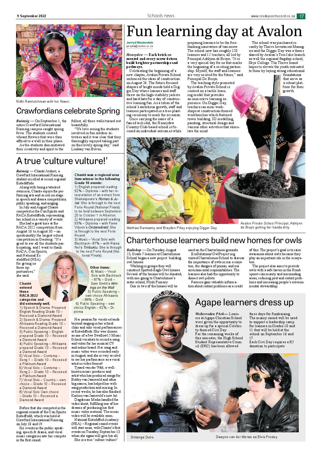 Roodepoort Northsider 9 September 2022 page 17
